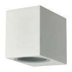 D'Lite Vrebos Wandlamp Aluminium Wit | IP56 - Geschikt Voor 1x GU10 