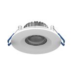 Noxion LED Spot Ares Vast Wit 6W 540lm - 927-940 3CCT | Zaagmaat 68mm